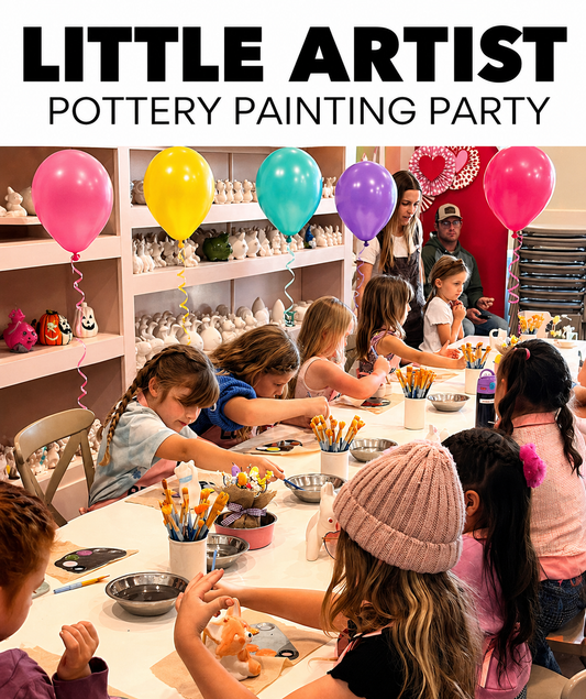 Little Artist Birthday Package $325 - DEPOSIT